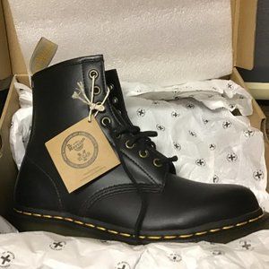 New Doc Martens Vegan 1460 Black Boots Women's 9
